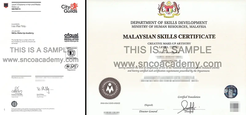 diploma skm sample certificate makeup academy